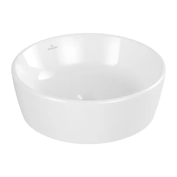 Lavoar pe blat Villeroy&Boch Architectura rotund finisaj alb lucios 45 cm [7]