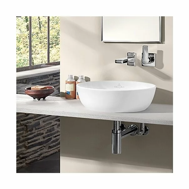 Lavoar pe blat Villeroy&Boch Artis rotund Titanceram [4]