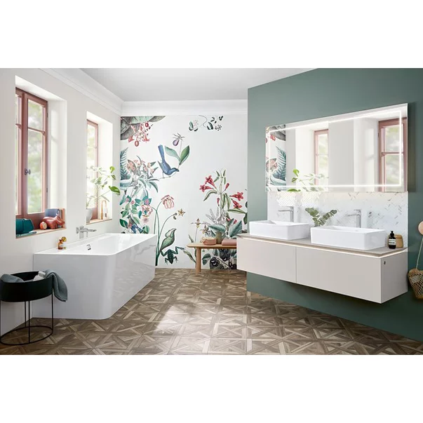 Lavoar pe blat Villeroy&Boch Collaro dreptunghiular 56 cm alb [9]