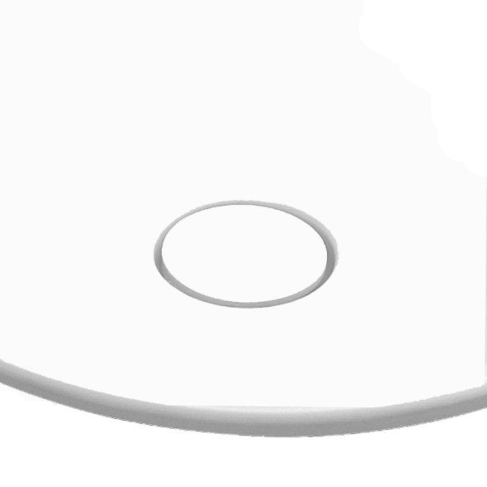 Lavoar pe blat Villeroy & Boch, My Nature, CeramicPlus, 81 cm, alb [5]