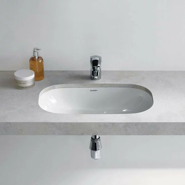 Lavoar sub blat alb Duravit D-Code 49.5 cm [2]