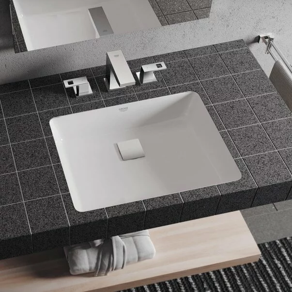 Lavoar sub blat Grohe Cube Ceramic cu PureGuard 50x37 cm [2]