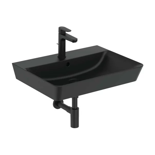 Lavoar suspendat Ideal Standard Connect Air Cube 60x46 cm negru mat [3]