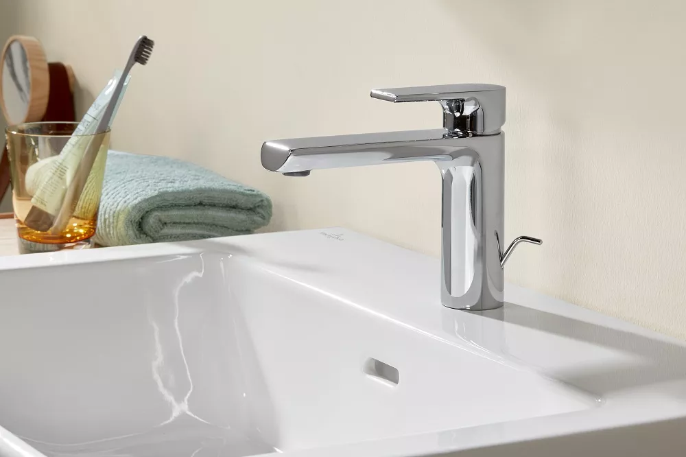 Lavoar Villeroy and Boch Subway 3, pe mobilier, 65 x 47 cm, alb, 4A706501 [11]