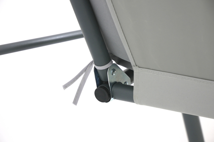 Leagan balansoar gradina Sersimo Cosenza, 3 locuri, 220kg, gri deschis [7]