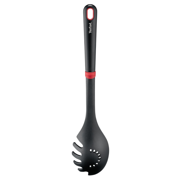 Lingura pentru paste Tefal Ingenio+ K1980234, plastic, rezistenta la temperaturi inalte, compatibilitate cu masina de spalat vase, negru & rosu [9]