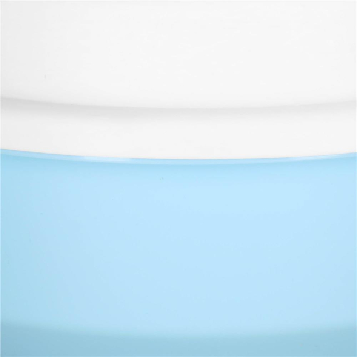 Litiera pisici lopatica plastic pp montaj simplu 2 piese, 40x33x11 cm, design compact, albastru alb [19]