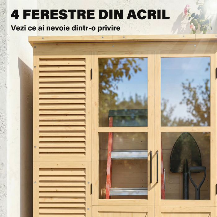  magazie debara spatiu depozitare unelte dulap exterior [5]