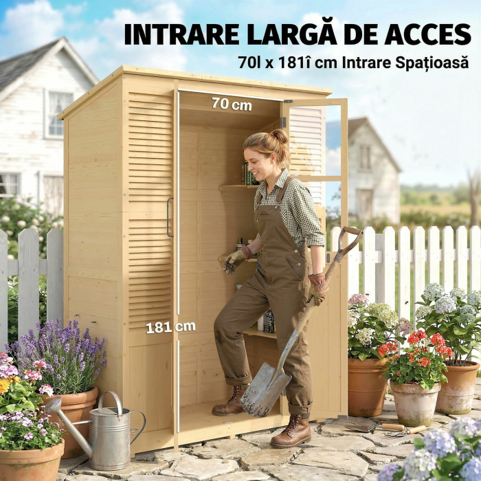  magazie debara spatiu depozitare unelte dulap exterior [4]