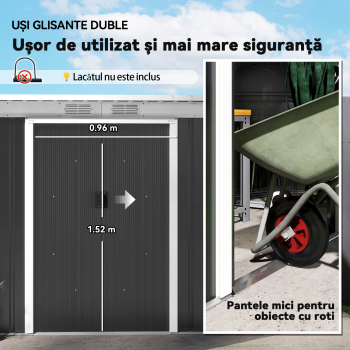  Magazina de Scule din Otel cu Usi Glisante [5]
