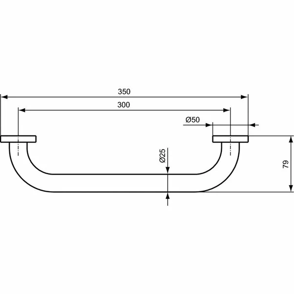 Maner Ideal Standard IOM 30 cm [2]