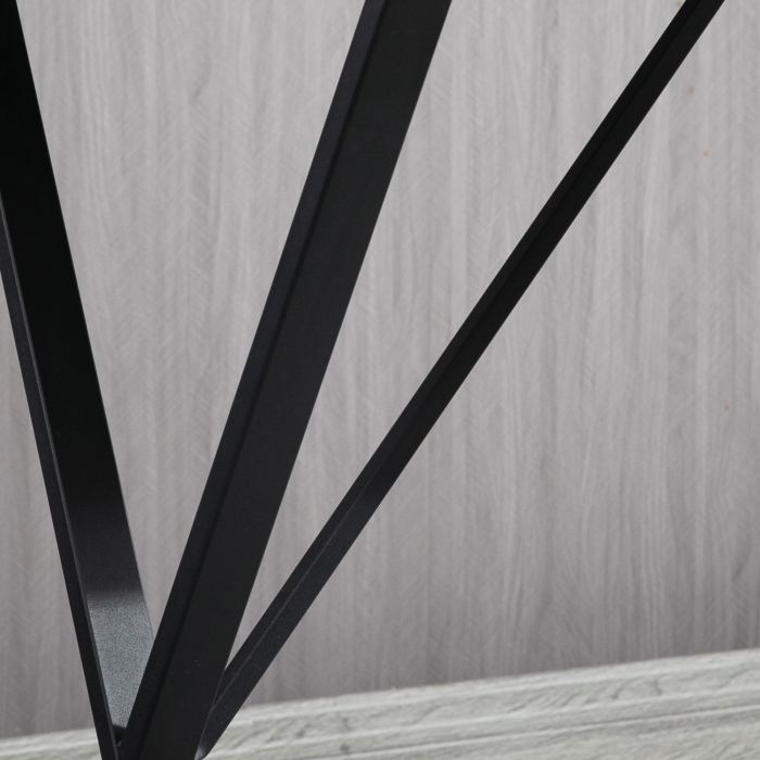  Masa Bar 120 cm - Blat Marmura, 4 Persoane, Design Modern [9]