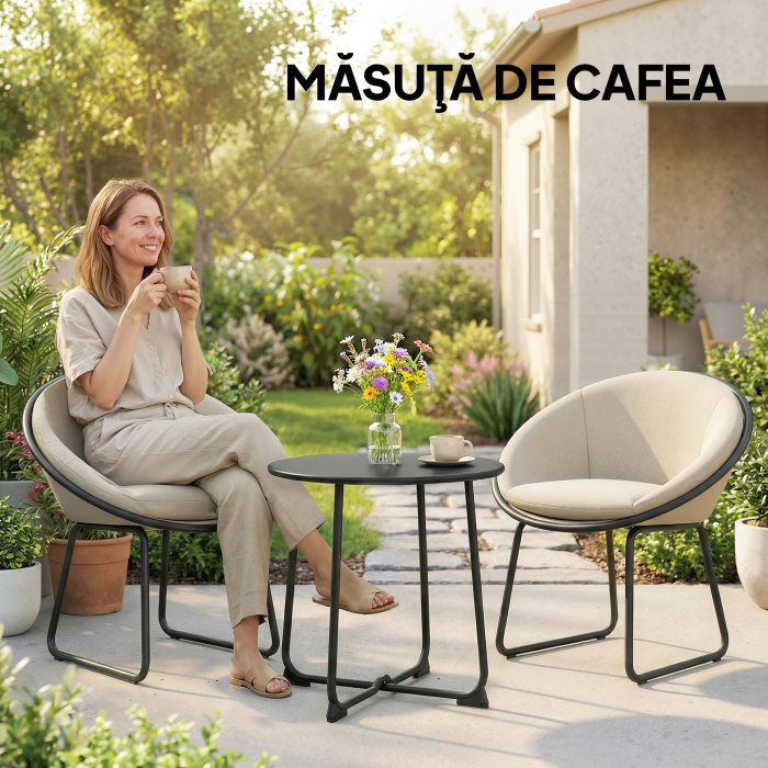  Masa de Cafea Masuta joasa din fier [8]