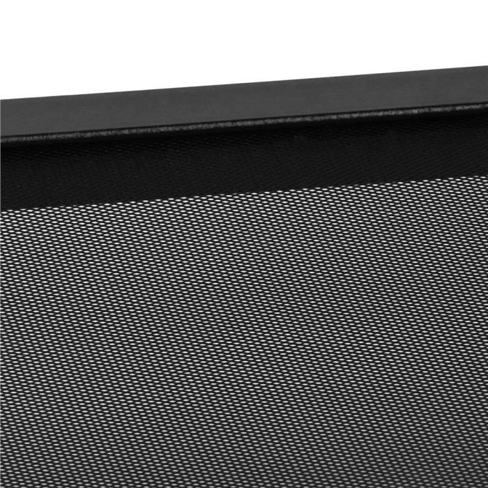 Masa de cafea patrata, noptiera cu cadru otel si polita de depozitare, 45x45x55 cm, maro rustic [8]