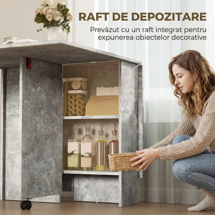  masa de dining, masa pliabila economisire spatiu, masa economisire spatiu, masa extensibila masa pliabila masa economisire spatiu masa cu roti [6]