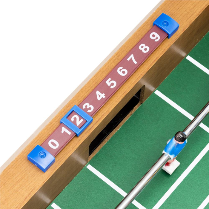 Masa fotbal copii 6 manere 18 jucatori structura mdf tabela, 69x35x62 cm, set complet, multicolor [10]