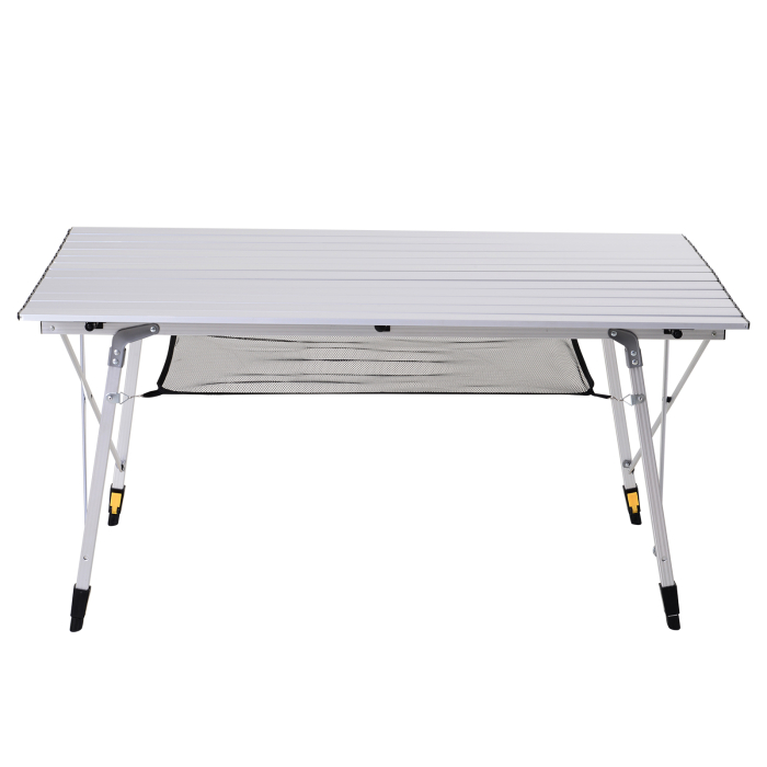  Masa de Picnic Pliabila din Aluminiu cu Custodie 120 x 70cm [3]