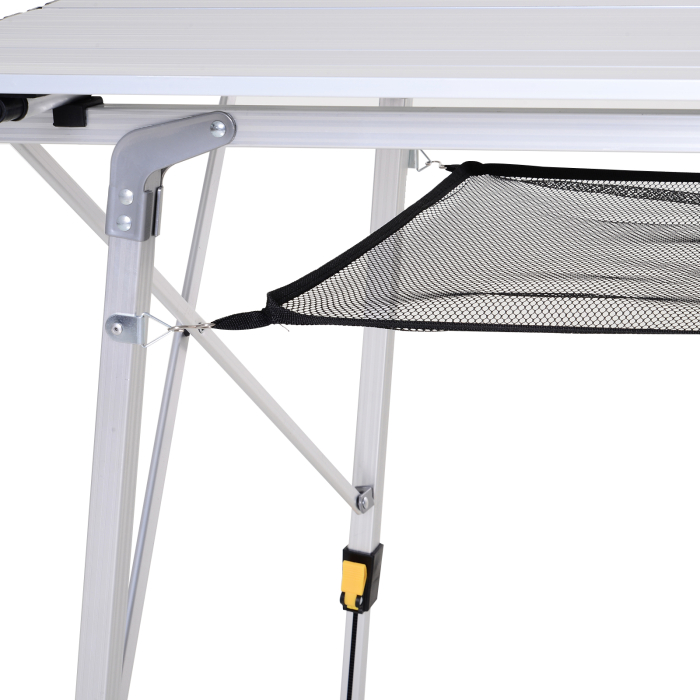  Masa de Picnic Pliabila din Aluminiu cu Custodie 120 x 70cm [9]