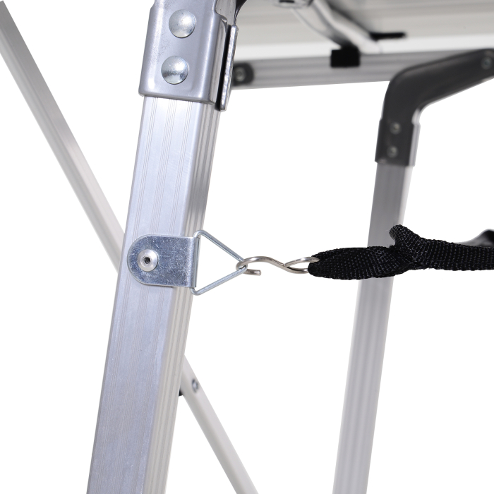  Masa de Picnic Pliabila din Aluminiu cu Custodie 120 x 70cm [8]