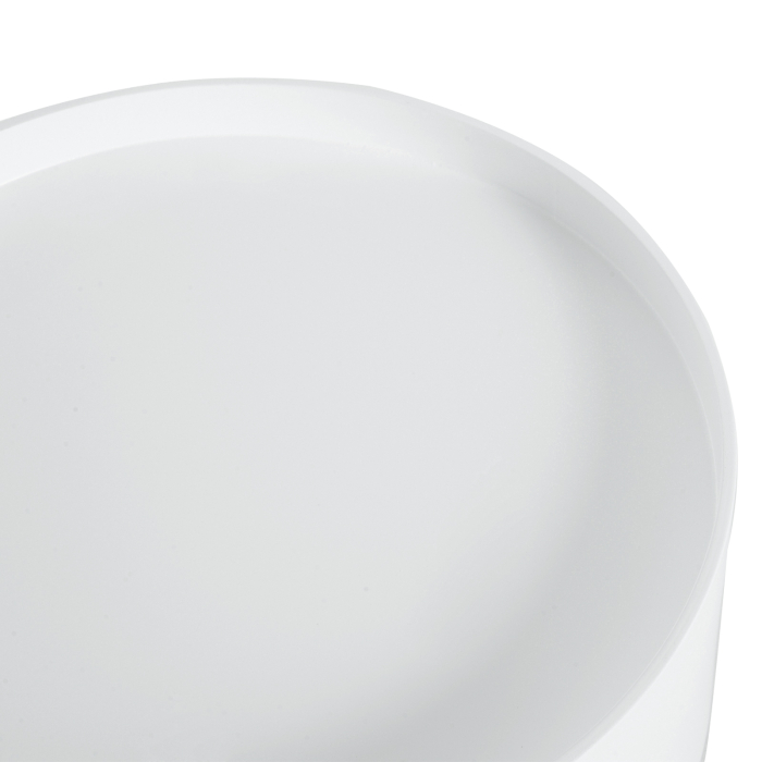  Masa de Salon Moderna cu Sertar in Lemn, Alb, Ф38x45cm [8]