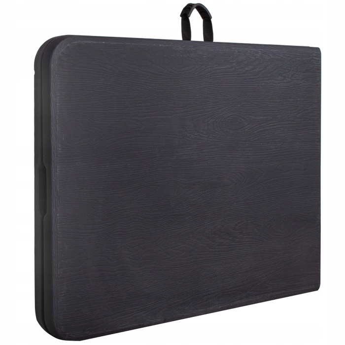 Masa dreptunghiulara pliabila multifunctionala, 1.8 m x 0.75 m x 0.75 m, neagra [8]