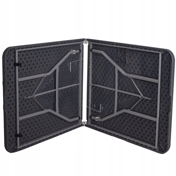 Masa dreptunghiulara pliabila multifunctionala, 1.8 m x 0.75 m x 0.75 m, neagra [9]