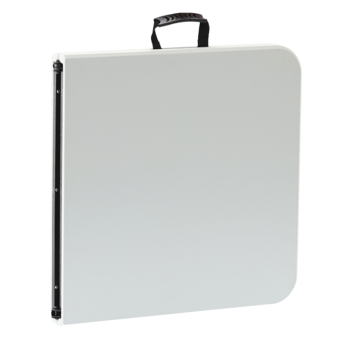 Masa dreptunghiulara pliabila multifunctionala, 120x75x60cm, alba [4]