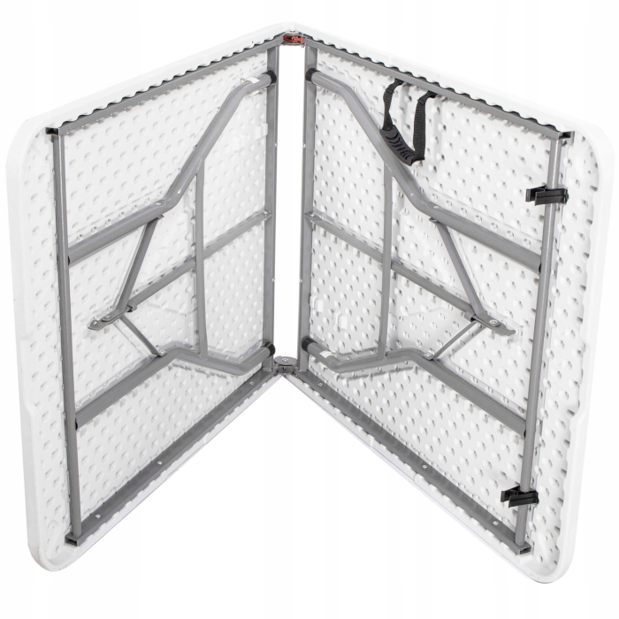 Masa dreptunghiulara pliabila multifunctionala, 180x72x75cm, alba [9]