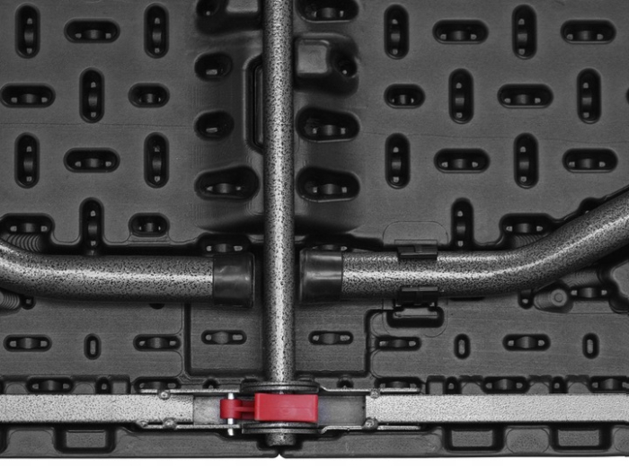 Masa dreptunghiulara pliabila multifunctionala, pentru evenimente, 180x74x74cm, neagra [8]