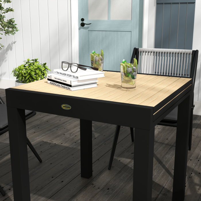  Masa extensibila pentru terasa, cu 4-6 locuri, 81-162 cm [9]