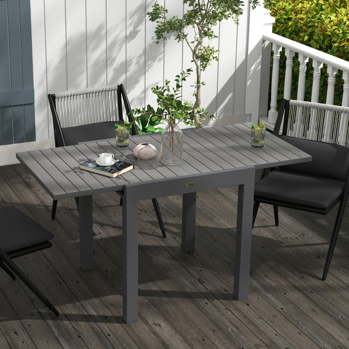 Masa Extensibila pentru Terasa , cu 4-6 Locuri, 81-162 cm [2]