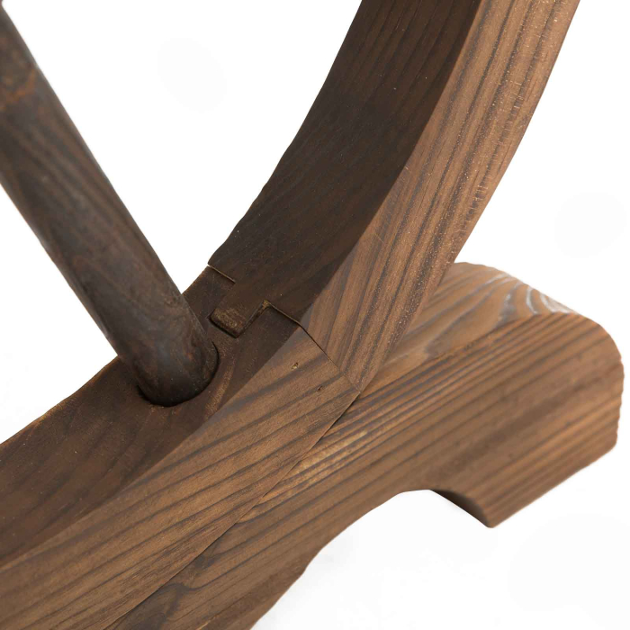  Masa Gradina Rustica din Lemn 110×60×65 cm - Cu Roti pentru Terasa [8]