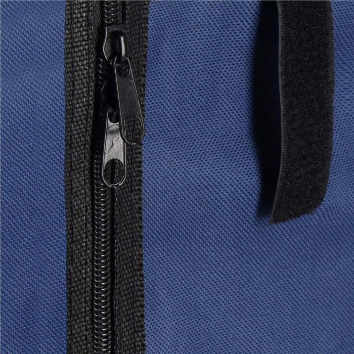 Masa pliabila pentru camping cu organizator suspendat, inaltime reglabila, aluminiu si MDF, 120x47x71 cm, negru si argintiu [16]