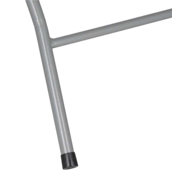 Masa pliabila rotunda pentru gradina sau catering 75x80 cm, HDPE si metal, alb [13]