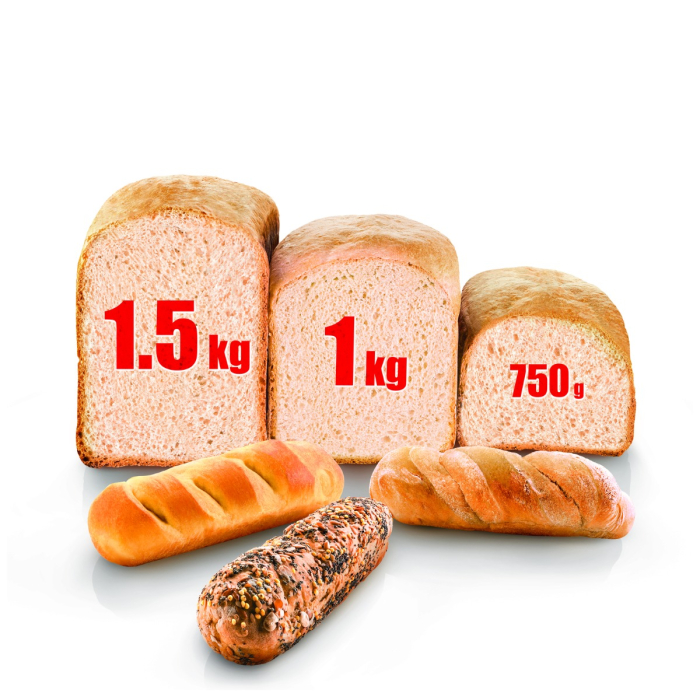 Masina de paine Home Bread Baguette PF610138, 1600 W, 16 programe, pornire programabila, pastrare la cald, tava patrata, cu invelis antiader [4]