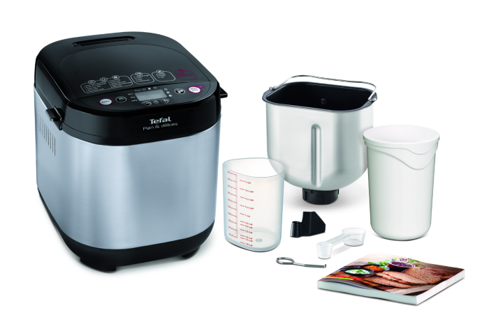 Masina de paine Pain et Delice PF240E38, 700 W, 20 programe, pornire programabila, pastrare la cald, tava patrata, cu invelis antiaderent, r [4]