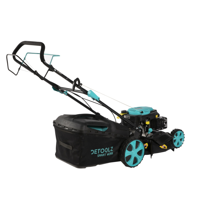 Masina de tuns gazon Detoolz, 3.5CP, 146CC, latime de taiere 46cm, colector 60L, propulsie automata [2]