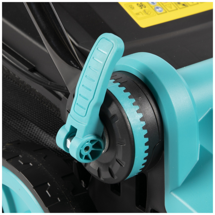 Masina de tuns gazon Detoolz, doua porturi 18V, latime de taiere 38cm, colector 36L [9]