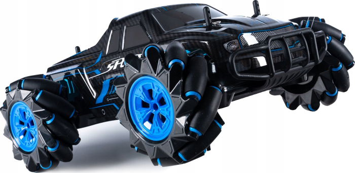 Masina teren 4x4 telecomandata role laterale drift gesturi, 27x22x13 cm, viteza 20 kmh, negru [16]