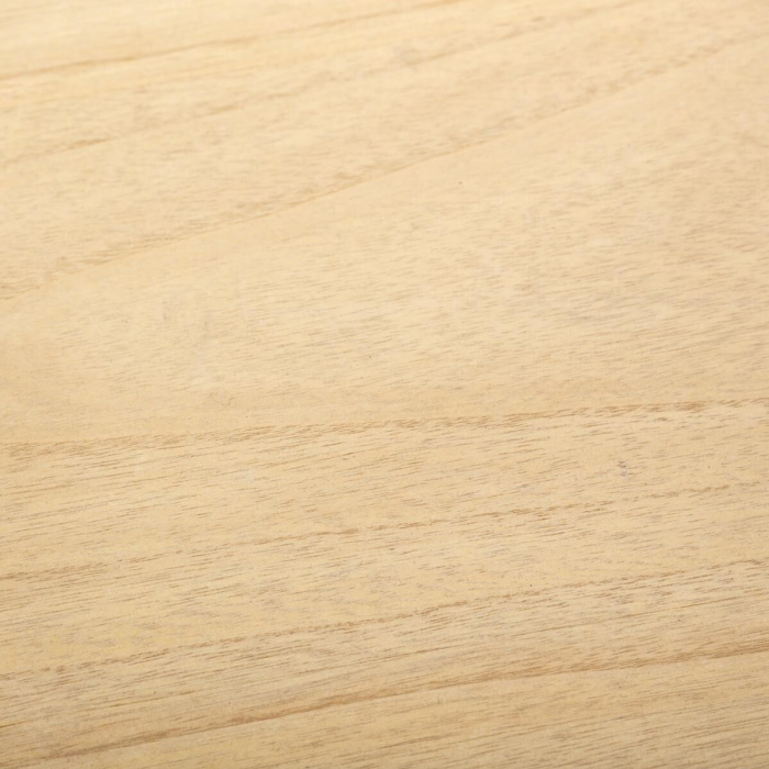 Masuta cafea Atmosphera Meca cu blat sticla si mecanism ceas decorativ, 50x51 cm, negru [3]