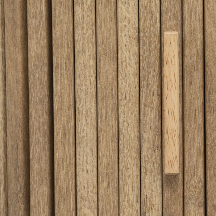 Masuta de cafea Atmosphera Colva cu 2 usi glisante, MDF si otel, 120x60x41 cm, bej [6]