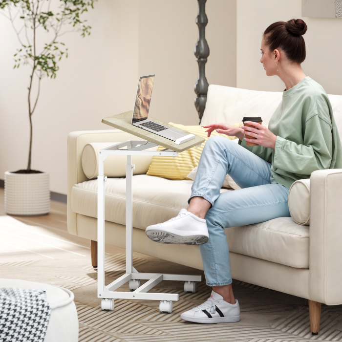  Masuta de Lucru Reglabila pe inaltime cu Blat inclinabil si 4 Roti [2]