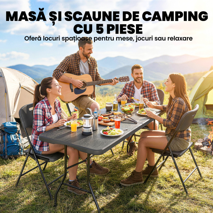  masute pentru plaja usoare mobilier de camping bucatarie plastic pop pliabil pentru banchete [4]