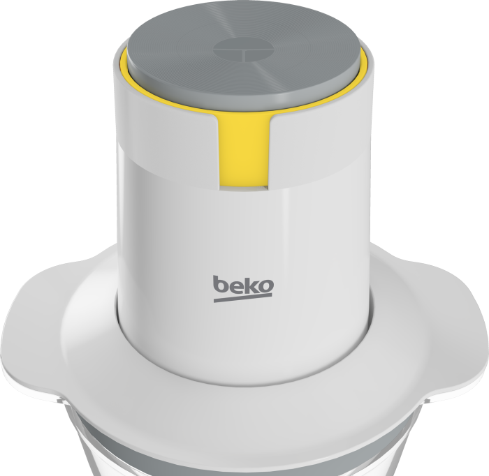Mini tocator Beko CHP62522W, 500 W, 0.5 L, 1 viteza, 2 cutite otel inoxidabil, Alb [3]