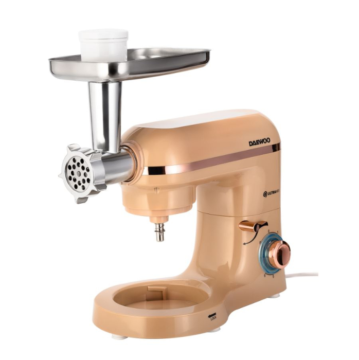 Mixer cu Daewoo DHM200MGC, bol, tip mixer mixer cu bol, putere w 2000, capacitate bol principal l 5.5, crem [6]