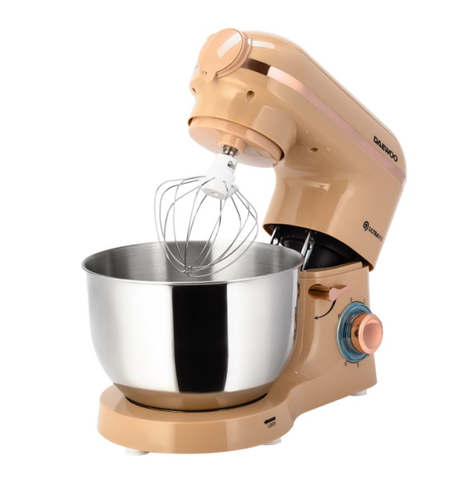 Mixer cu Daewoo DHM200MGC, bol, tip mixer mixer cu bol, putere w 2000, capacitate bol principal l 5.5, crem [2]