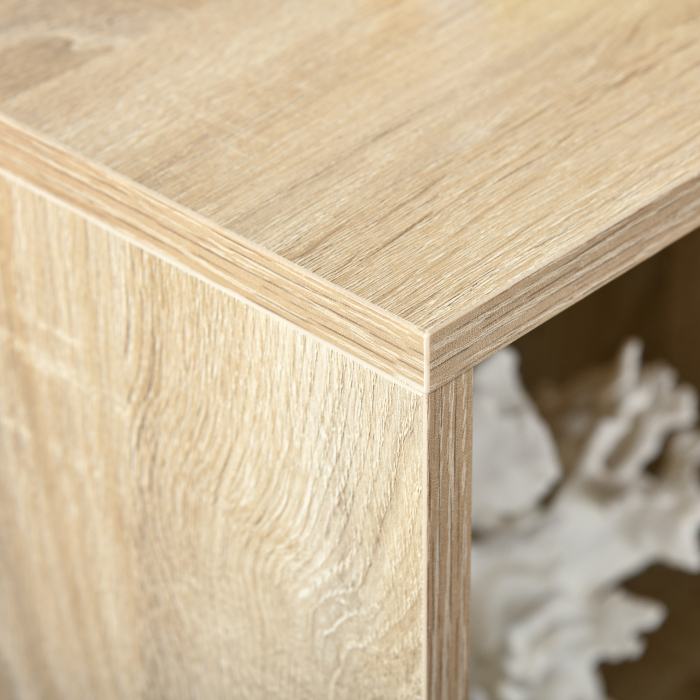  Mobile Libreria Moderno a 6 Cubi in Legno, 65.5x30x97.5 cm, color Rovere [8]