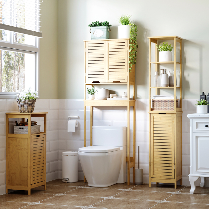  mobilier baie tip turn, lemn, 34x30x173 cm [5]