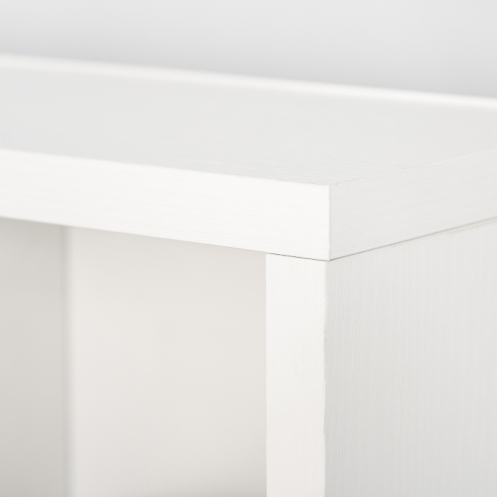  Mobilier Librerie in Lemn 24 Compartimente, Alb, 130.5x89x20cm [9]