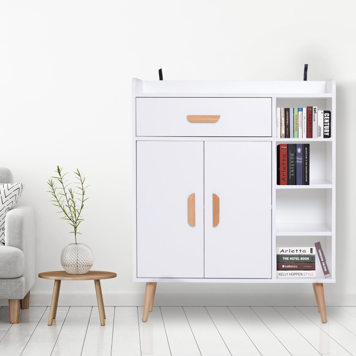  mobilier multifunctional, 80 x 29.5x96cm alb [2]